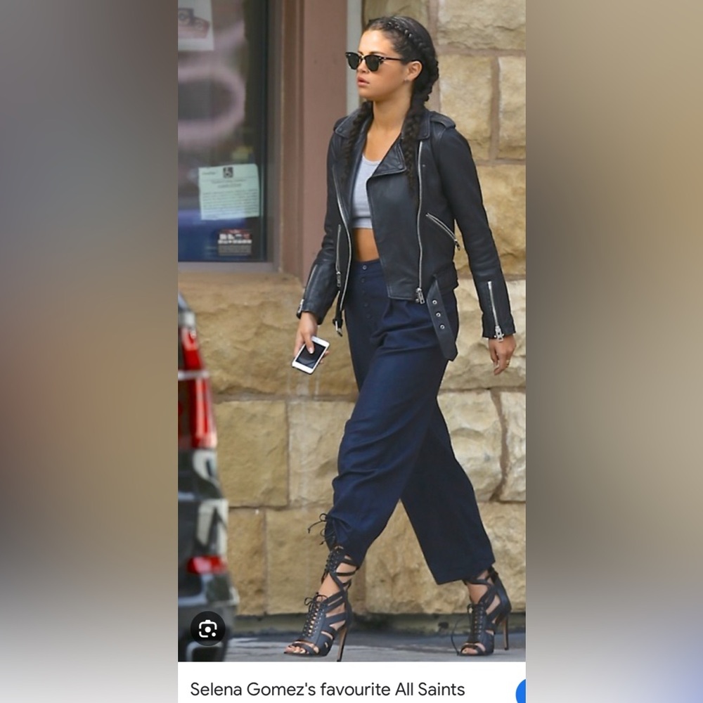 All Saints leather jacket
